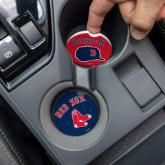 Boston Red Sox Car Coaster Set, 2pc - MLB Home