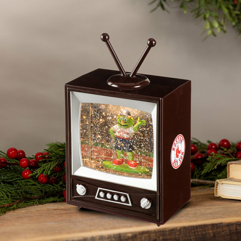 Boston Red Sox Vintage TV Water Lantern - MLB Home