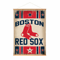 Boston Red Sox, Canvas Wall Tapestry, Large, 54x36 - MLB Home