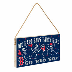 Boston Red Sox Halloween Wood Wall Sign, 6x11 - MLB Home