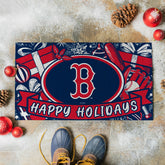 Boston Red Sox Holiday PVC Mat, 28"x16" - MLB