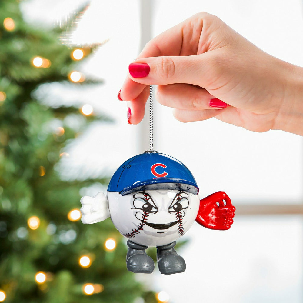 Chicago Cubs Ball Head Ornament - MLB Home