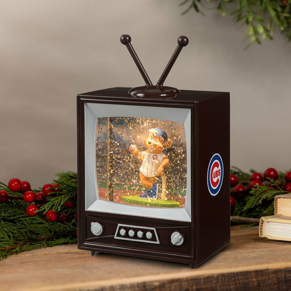Chicago Cubs Vintage TV Water Lantern - MLB Home