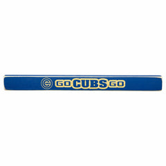 Chicago Cubs Engraved Wood Sign, 1.5" x 18" - MLB Home