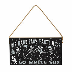 Chicago White Sox Halloween Wood Wall Sign, 6x11 - MLB Home