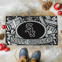 Chicago White Sox Holiday PVC Mat, 28"x16" - MLB