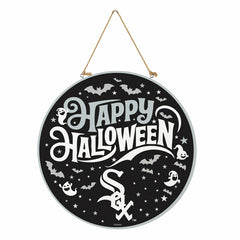 Chicago White Sox Halloween Round Door Décor with Hanging Rope, 18x18 - MLB Home