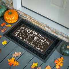 Chicago White Sox Flocked Coir Halloween Sassafras Switch Mat, 22"x10" - MLB