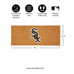 Chicago White Sox Extra Large Full Color Coir Mat, 60"x24" - MLB
