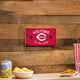 Cincinnati Reds Wood Wall Sign, 6x11 - MLB Home