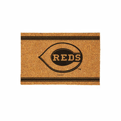 Cincinnati Reds Large One Color Coir Mat, 36"x24" - MLB
