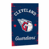 Cleveland Guardians Wood Wall Sign, 16x24 - MLB Home