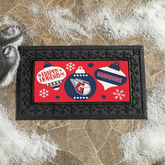 Cleveland Guardians Holiday Flocked Coir Sassafras Switch Mat, 22"x10" - MLB