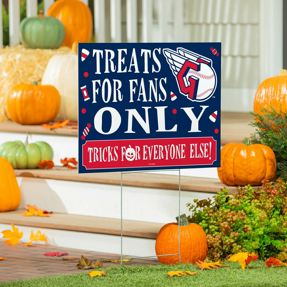 Cleveland Guardians Yard Sign, Halloween Treats for Fans - MLB Home