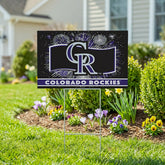 Colorado Rockies Yard Sign, Patriotic - MLB Home