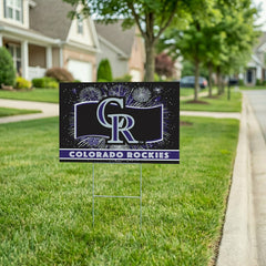 Colorado Rockies Yard Sign, Patriotic - MLB Home