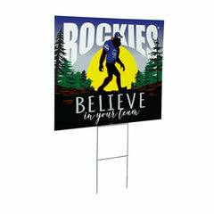 Colorado Rockies Yard Sign, Bigfoot - MLB Home