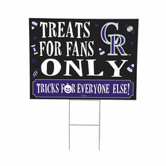 Colorado Rockies Yard Sign, Halloween Treats for Fans - MLB Home