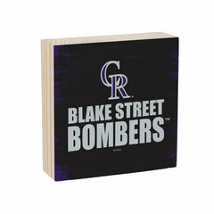 Colorado Rockies Plock, Down Home Fans, 6x6 - MLB Home