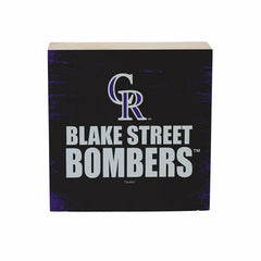 Colorado Rockies Plock, Down Home Fans, 6x6 - MLB Home