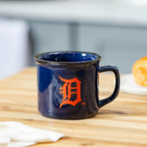 Detroit Tigers Ceramic Camp Cup with Enamel Finish, 14oz - MLB Home