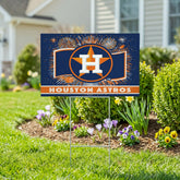 Houston Astros Yard Sign, Patriotic - MLB Home