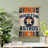 Houston Astros, Canvas Wall Tapestry, Medium, 36x24 - MLB Home