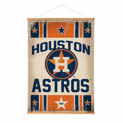 Houston Astros, Canvas Wall Tapestry, Large, 54x36 - MLB Home