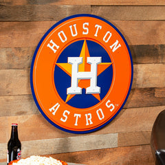 Houston Astros Premier Metal Wall Art - MLB Home