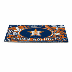 Houston Astros Holiday PVC Mat, 28"x16" - MLB