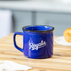 Kansas City Royals Ceramic Camp Cup with Enamel Finish, 14oz - MLB Home