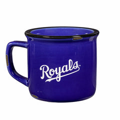 Kansas City Royals Ceramic Camp Cup with Enamel Finish, 14oz - MLB Home