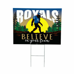 Kansas City Royals Yard Sign, Bigfoot - MLB Home