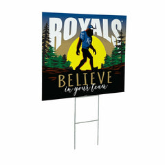 Kansas City Royals Yard Sign, Bigfoot - MLB Home