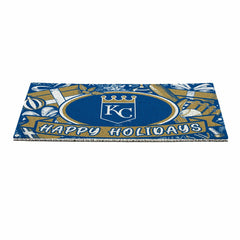 Kansas City Royals Holiday PVC Mat, 28"x16" - MLB