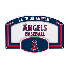 Los Angeles Angels USA Embossed Steel Wall Sign, 11" x 17" - MLB Home