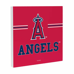 Los Angeles Angels Wood Wall Sign, 12x12 - MLB Home