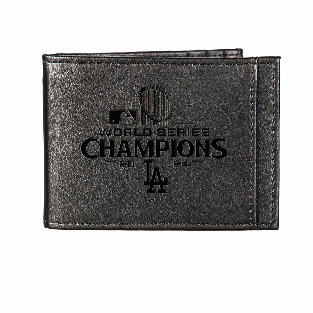 Los Angeles Dodgers Front Pocket Wallet with RFID Blocking, Black, SC2 - MLB Home
