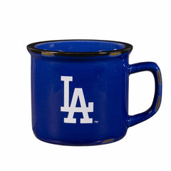 Los Angeles Dodgers Ceramic Camp Cup with Enamel Finish, 14oz - MLB Home