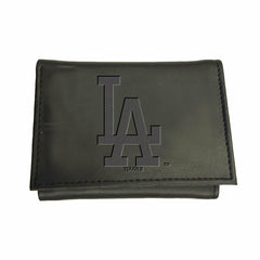 Los Angeles Dodgers Tri-Fold Wallet Black - MLB Home