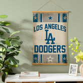 Los Angeles Dodgers, Canvas Wall Tapestry, Medium, 36x24 - MLB Home