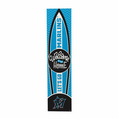 Miami Marlins Summer Seasonal Surfboard ECM Exclusive 47" Single Sided - MLB Home