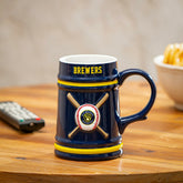 Milwaukee Brewers Ceramic Stein Cup, 24oz - MLB Home