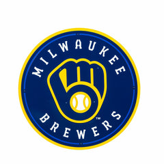 Milwaukee Brewers Premier Metal Wall Art - MLB Home