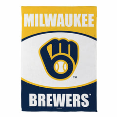 Milwaukee Brewers Suede Garden Flag - MLB Home