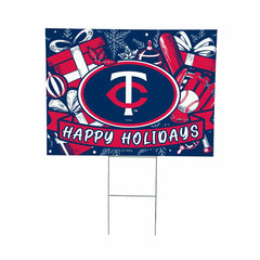 Minnesota Twins Yard Sign, Holiday - MLB Home