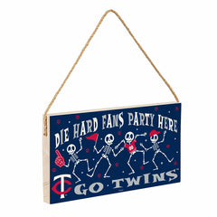 Minnesota Twins Halloween Wood Wall Sign, 6x11 - MLB Home