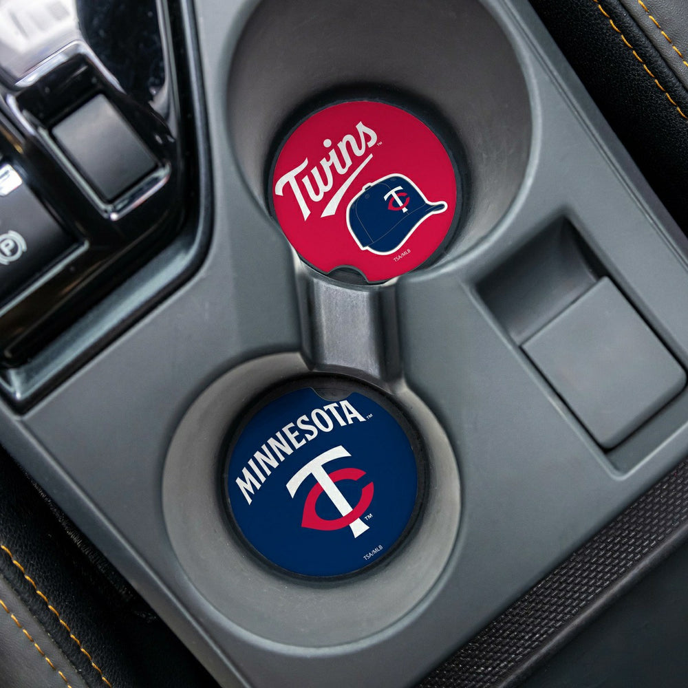 Minnesota Twins Car Coaster Set, 2pc - MLB Home