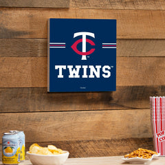 Minnesota Twins Wood Wall Sign, 12x12 - MLB Home