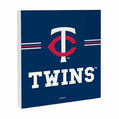 Minnesota Twins Wood Wall Sign, 12x12 - MLB Home